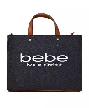 Джинсовая большая сумка Rian Bebe, синий