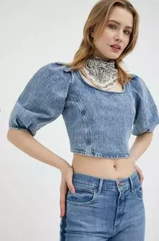 Джинсовая футболка Levi's, синий