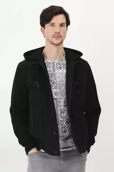 Джинсовая хлопковая куртка Medicine, черный