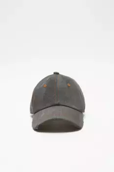 Джинсовая кепка Acne Studios, черный