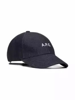 Джинсовая кепка Charlie A.P.C., тёмно-синий