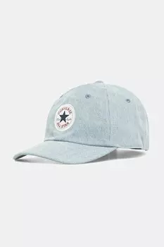 Джинсовая кепка с козырьком Converse, синий