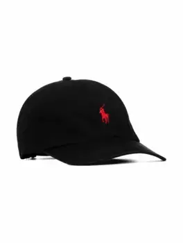 Джинсовая кепка с логотипом Ralph Lauren, черный