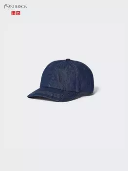 Джинсовая кепка Uniqlo, цвет 68 синий