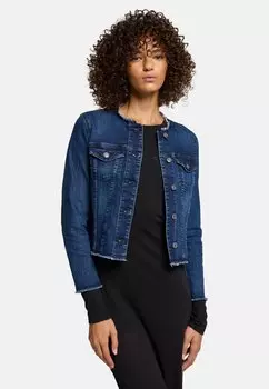 Джинсовая куртка 7 for all mankind, темно-синий