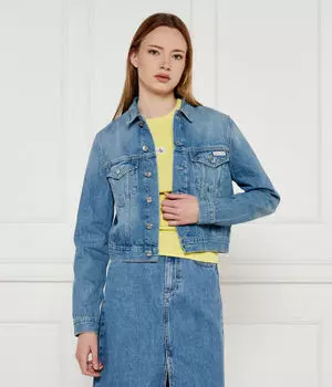 Джинсовая куртка 90-х Cropped fit Calvin Klein Jeans, синий