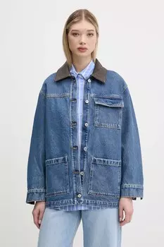 Джинсовая куртка Abercrombie & Fitch, синий