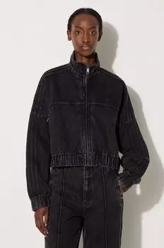 Джинсовая куртка adidas Originals, черный