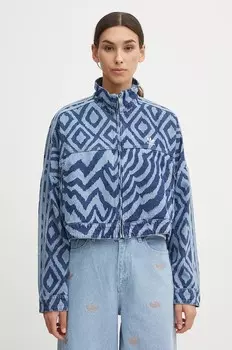 Джинсовая куртка adidas Originals x FARM Rio, синий