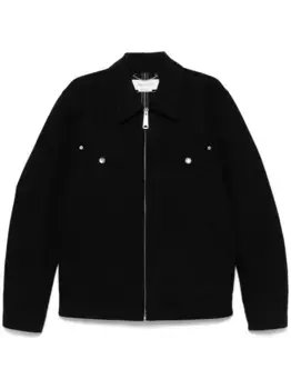 Джинсовая куртка Alexander McQueen, черный