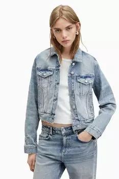Джинсовая куртка Allsaints Juno All Saints, синий