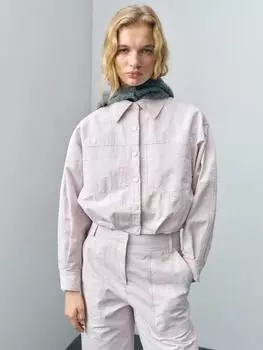 Джинсовая куртка amalia Mango, цвет Lilac