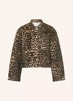 Джинсовая куртка эмилия NEO NOIR, светло-коричневый/черный