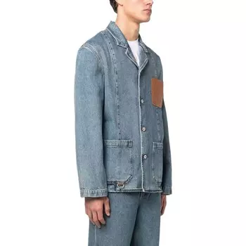 Джинсовая куртка Anagram Workwear Loewe, синий