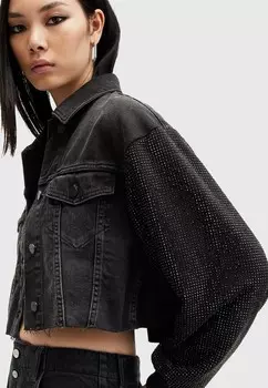 Джинсовая куртка ANDERS EMB AllSaints, черный
