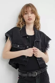 Джинсовая куртка Aniye By, черный