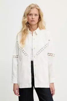 Джинсовая куртка Answear.Lab, белый