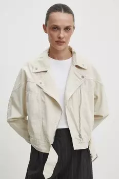 Джинсовая куртка Answear Lab, бежевый
