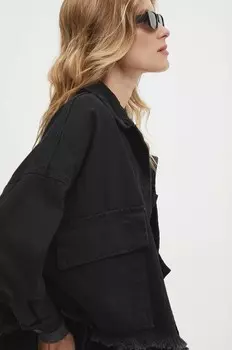 Джинсовая куртка Answear Lab, черный