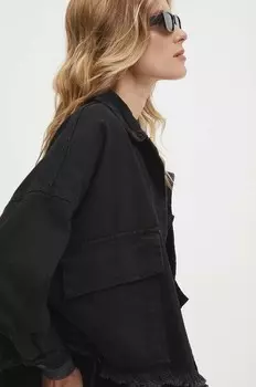 Джинсовая куртка Answear Lab, черный