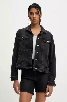 Джинсовая куртка Answear.Lab, черный