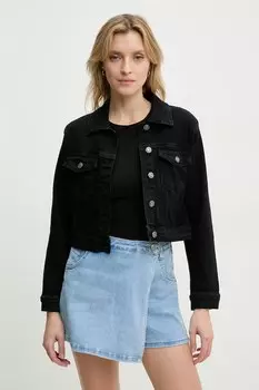 Джинсовая куртка Answear.Lab, черный