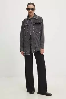 Джинсовая куртка Answear Lab, серый