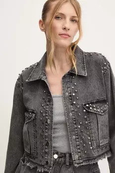 Джинсовая куртка Answear Lab, серый