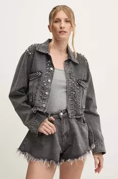 Джинсовая куртка Answear Lab, серый