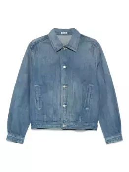 Джинсовая куртка Auralee, синий