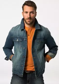 Джинсовая куртка AVEC POCHES POITRINE ET PATTE DE BOUTONNAGE JP1880, цвет bleu jean