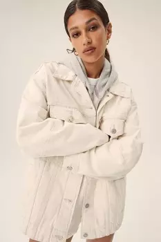 Джинсовая куртка Baggy Trucker Levi's, белый