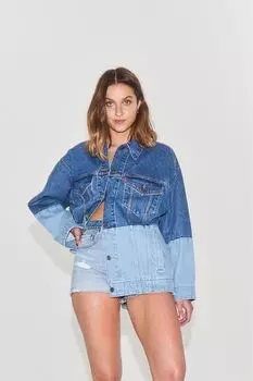 Джинсовая куртка Baggy Trucker Levi's, синий