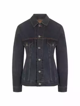 Джинсовая куртка Balenciaga, тёмно-синий