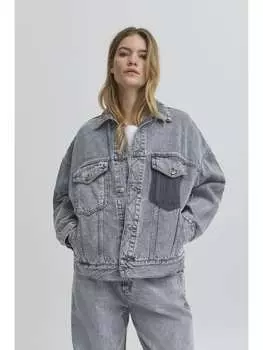 Джинсовая куртка BALL, серый