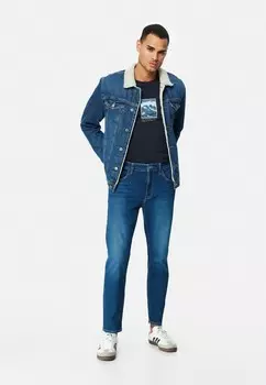 Джинсовая куртка BASIC AARON Mavi, синий деним