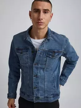 Джинсовая куртка bhnaril Blend, серый