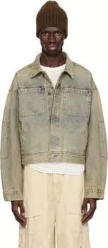 Джинсовая куртка Blue Gem Entire Studios, Surface wave