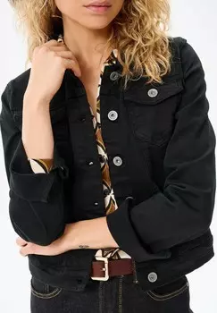 Джинсовая куртка blue shadow, черный