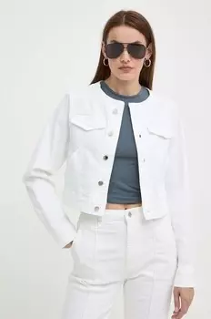 Джинсовая куртка BOSS, белый