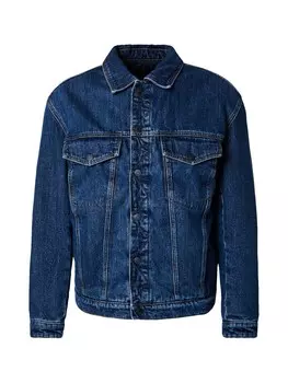 Джинсовая куртка BOSS Between-Season Jacket LETACO, цвет navy/blue denim
