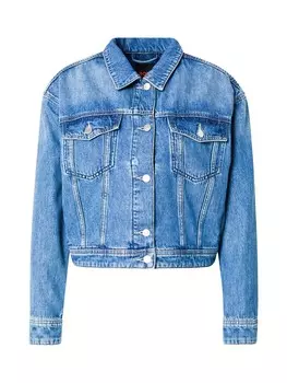 Джинсовая куртка BOSS Between-Season Jacket, синий деним
