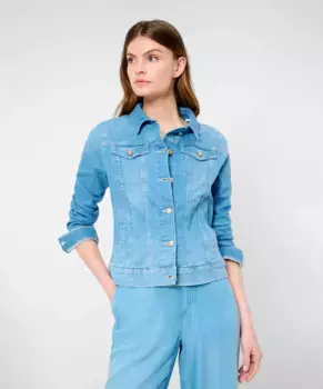 Джинсовая куртка Brax "Стиль МАЙАМИ", цвет Bleached