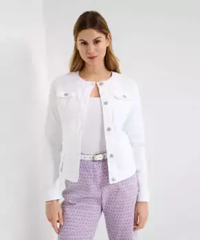 Джинсовая куртка Brax "Стиль SEATTLE", белый