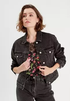 Джинсовая куртка Cache Cache, черный