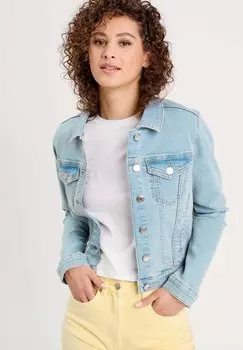 Джинсовая куртка Cache Cache, цвет Denim Bleach