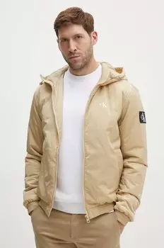 Джинсовая куртка Calvin Klein Calvin Klein Jeans, бежевый