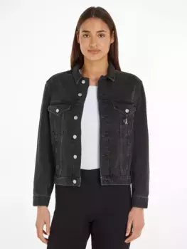 Джинсовая куртка Calvin Klein Jeans "ARCHIVAL DENIM JACKET", черный