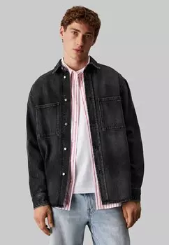 Джинсовая куртка Calvin Klein Jeans, черный