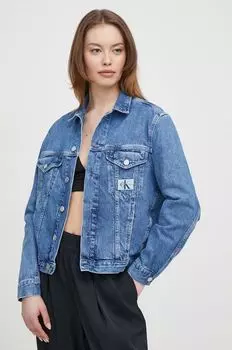 Джинсовая куртка Calvin Klein Jeans, синий